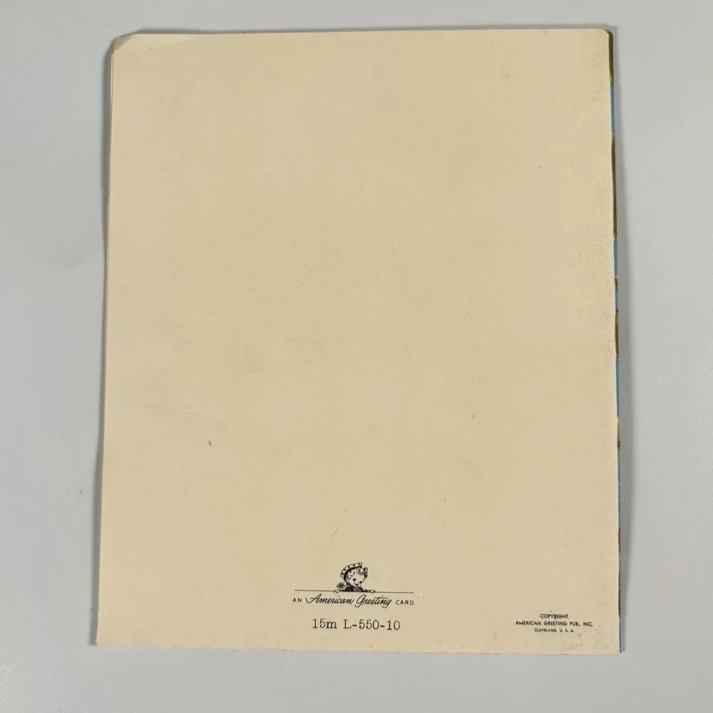 Vintage Mother’s Day Greeting Card Flowers American Greetings Signed Wall Decor